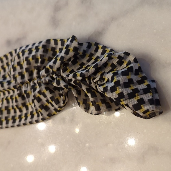 Moa Moa Open Front Ruffle Cardigan with pockets and ruched sleeves small - Picture 9 of 9